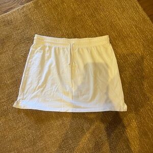 Aritzia wilfred free white cotton skirt